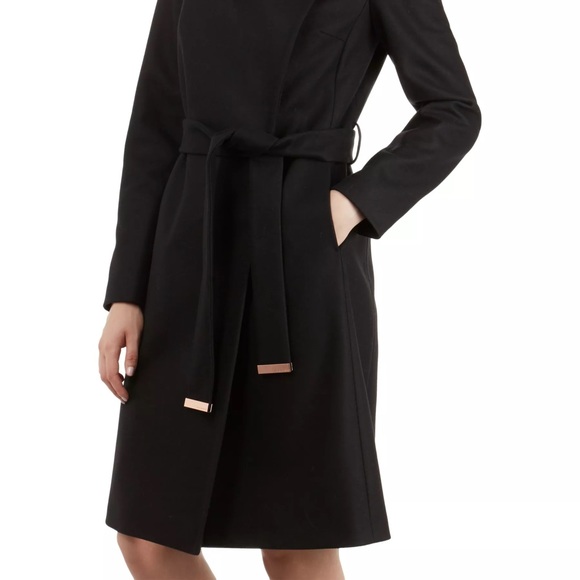 Ted Baker Classic Wool Coat - Picture 9 of 10